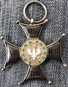 Virtuti Militari Редкий Польша Виртути Милитари #9799серебро