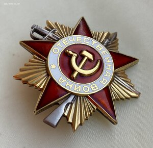 «ОТЕЧЕСТВЕННАЯ ВОЙНА 1ст» 1750325. ОТЛИЧНОЕ СОСТОЯНИЕ.