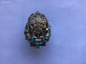 Знак врача (серебро, эмаль)
