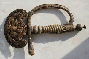 Детали от шпаги гражданских чиновников обр. 1855 г.