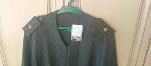 Джемпер, с погонами  генерал- майор  Украина, неношеный