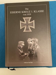 " Железный крест 1-го класса 1939" . 2 тома