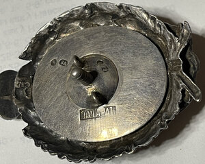 Знак ИРПО в серебре