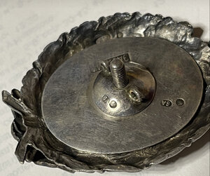 Знак ИРПО в серебре