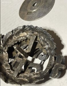 Знак ИРПО в серебре