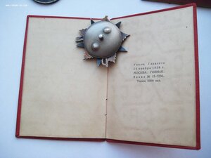 Комплект: Отвага № 5З8 и ООВ 1 ст № I49Ч5Ч на доках