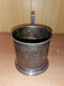 ПОДСТАКАНИК СЕРЕБРО 84 пр 1894г клеймо.СОХРАН