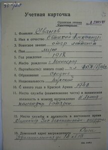 БКЗ № 84.555 из 43 гв. латышской стрелковой дивизии