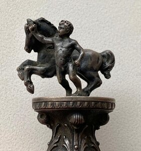 Серебряная печать до 1917 года. Мальчик с конем.