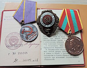 ТО,ЗДТ,Отличник Санитарной службына сержанта медслужбы