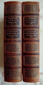 Ленстрем.Русско-немецкий и немецко-русский словарь.1891 г.