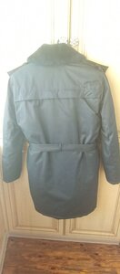 Куртка зимняя, утеплённая,с погонами генерал-майор Украины