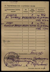 Кр. Зв. 826514 летенант(пробивка)