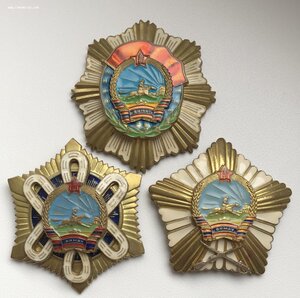 Ордена МНР 3 шт - «Полярка, ТКЗ, ЗБЗ»