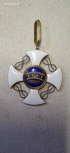 Орден Короны Италии. Командор. В родной  коробке.
