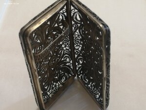 Портсигар, серебро, 1887 год