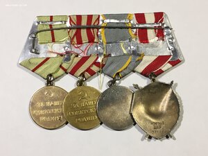 Комлпект: БКЗ,КЗ,ЗБЗ,Москва,Сталинград,Ветеран ВС + нагрузка