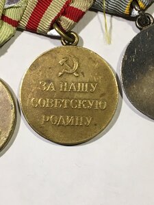 Комлпект: БКЗ,КЗ,ЗБЗ,Москва,Сталинград,Ветеран ВС + нагрузка