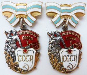 Материнские Славы 1 степ Номера друг за другом 938-939 Б1