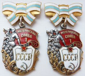 Материнские Славы 1 степ Номера друг за другом 938-939 Б1