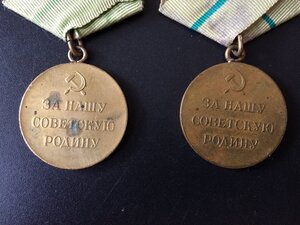 2 медали.За Оборону Ленинграда.