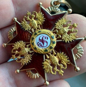 Орден Святого Станислава 2-й ст.Вильгельм Кейбель.Золото.