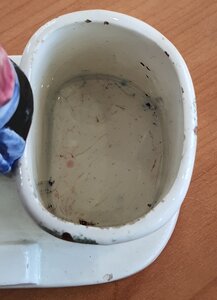 Спичечница, фаянс, ранние Советы.