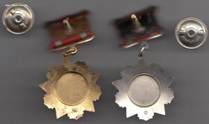 ЗА ОТЛИЧИЕ В ВОИНСКОЙ СЛУЖБЕ-1 и 2 ст.