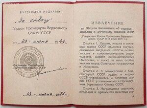 Отвага ННГ 1986 год за Запорожье и Кривой Рог