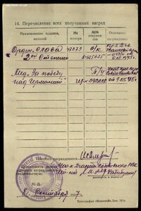 Слава 2 степени на Героя сержанта