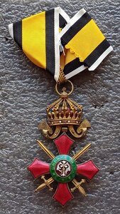 Орден За воен. заслуги III класса с короной 1891 Болгария