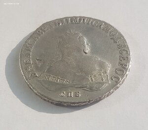Рубль 1751 года  СПБ