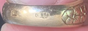 Кольцо 56 пробы, Алмазы, м-9.12гр