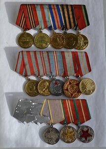 КОМПЛЕКТ МЕДАЛЕЙ