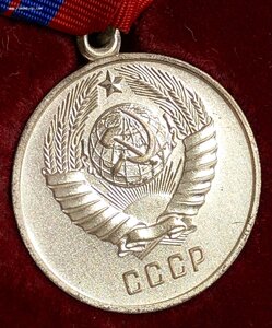 "За отличие в охране общественного порядка СССР"