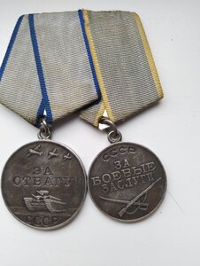 Медаль за Отвагу. + БЗ.