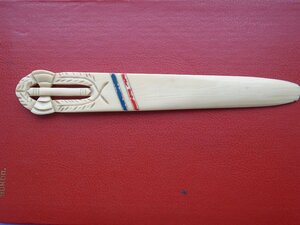 Нож из кости  Франция 1929 годы