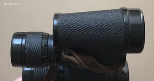 Бинокль в родном кожаном футляре, 8 х 30, 1975 год.