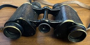 Старый немецкий бинокль Goerz MarineTrieder