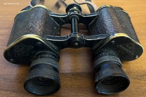 Старый немецкий бинокль Goerz MarineTrieder