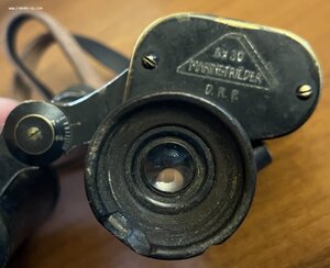 Старый немецкий бинокль Goerz MarineTrieder