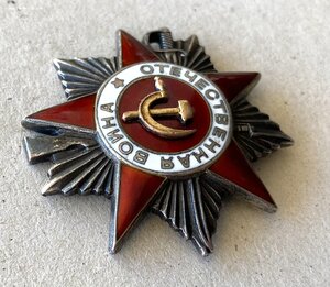 «ОТЕЧЕСТВЕННАЯ ВОЙНА 2ст» 299618. На молдованина. КРАБИК.
