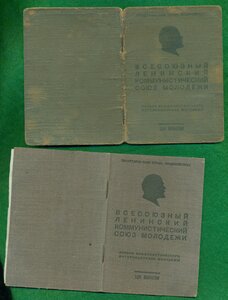 Два комсомольских билета