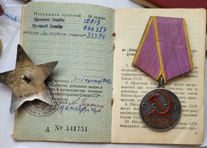 Группа на летчика ГВФ Кз 976357 и ТО 33394