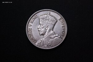 Один флорин Новая Зеландия 1934 г.