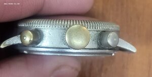 Часы хронограф Люфтваффе GLASHUTTE 40-е годы. Третий рейх.