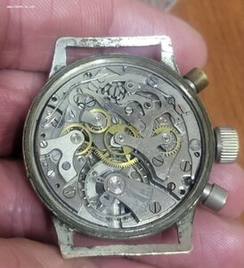 Часы хронограф Люфтваффе GLASHUTTE 40-е годы. Третий рейх.