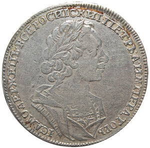 Рубль 1724 Петр 1