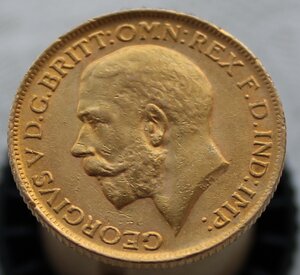 Соверен 1912 г. золото