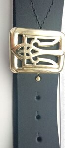 Ремень , новый с генеральской пряжкой , тризуб